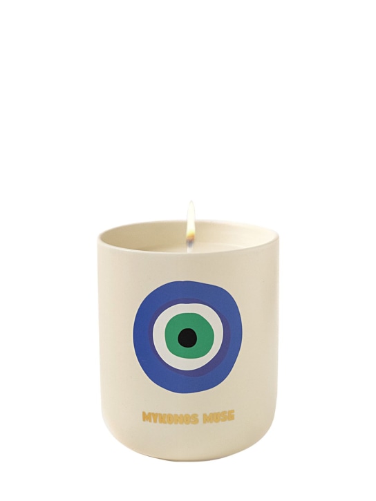 Assouline: Mykonos scented candle - White - ecraft_0 | Luisa Via Roma