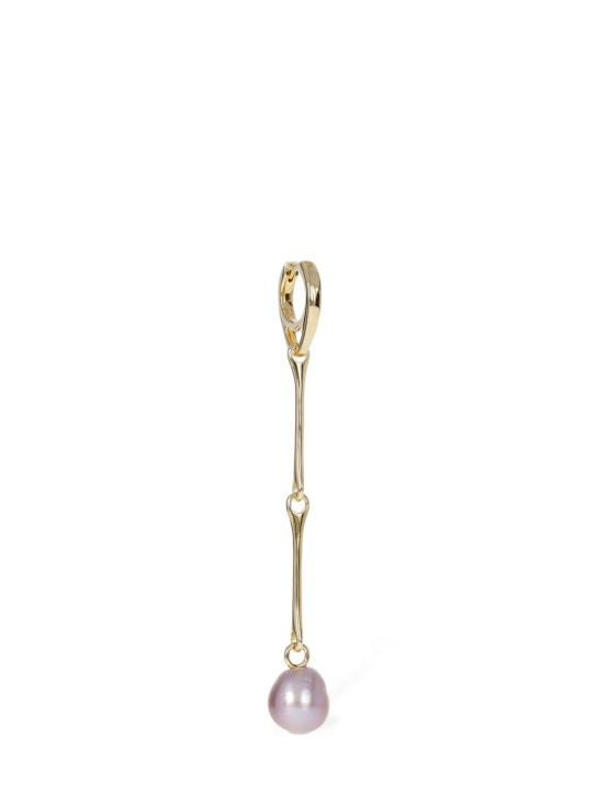 Maria Black: Pendiente individual con perla - Gold/Lavender - women_1 | Luisa Via Roma