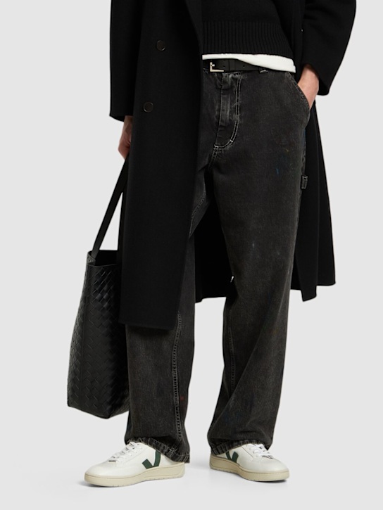 Veja: V-12 leather sneakers - men_1 | Luisa Via Roma