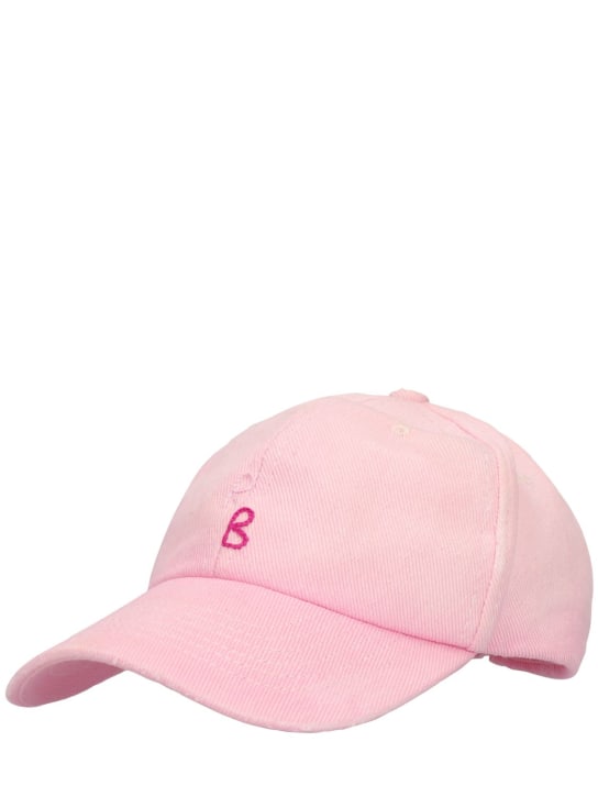 Ruslan Baginskiy: Logo cotton baseball hat - Soft Pink - women_1 | Luisa Via Roma