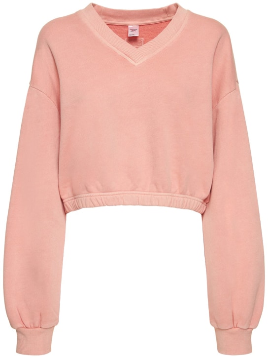 Reebok cheap cropped sweatshirt