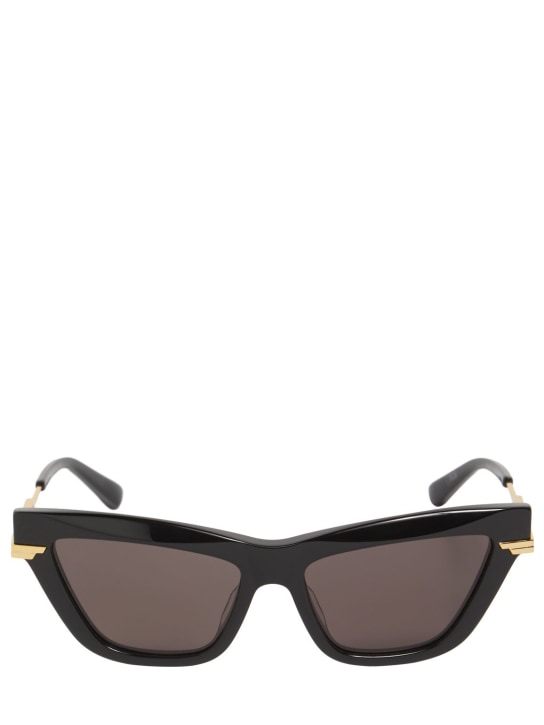 Bottega Veneta: BV1241S acetate sunglasses - Black - women_0 | Luisa Via Roma