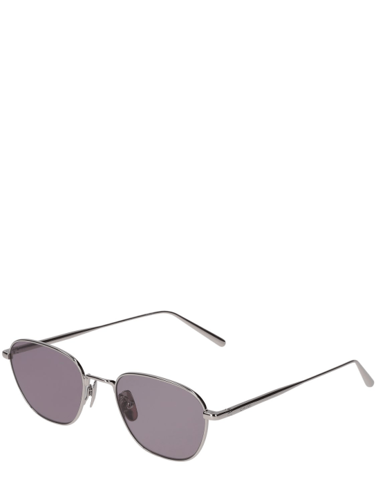 Chimi: Polygon Grey sunglasses - Silber/Grau - women_1 | Luisa Via Roma