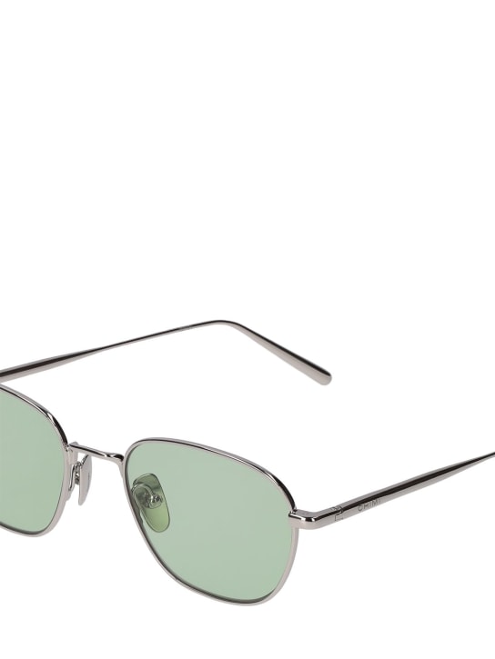 Chimi: Polygon Green sunglasses - men_1 | Luisa Via Roma