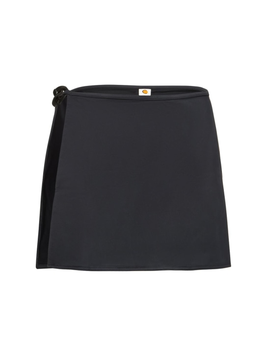 Tropic Of C: Minifalda de techno - Negro - women_0 | Luisa Via Roma