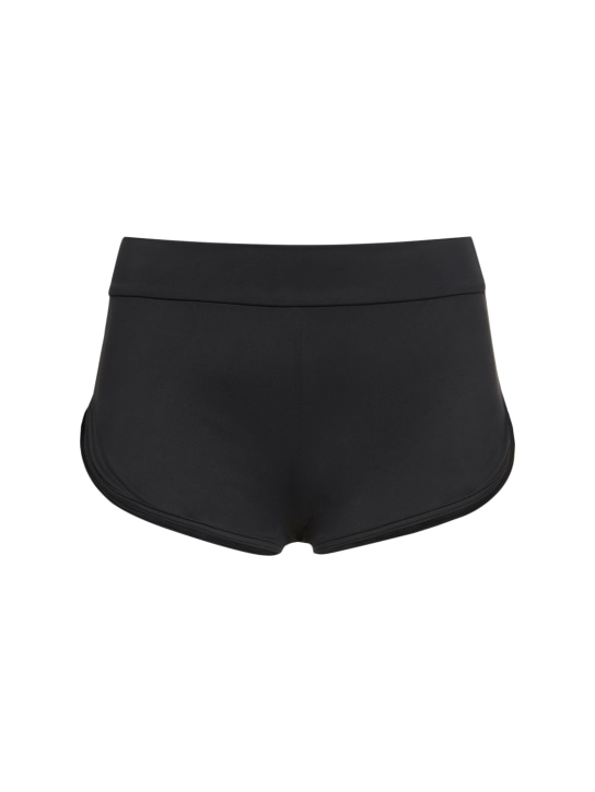 Tropic Of C: Short de bain en tissu technique - Noir - women_0 | Luisa Via Roma
