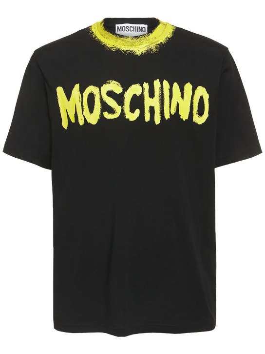 moschino yellow shirt