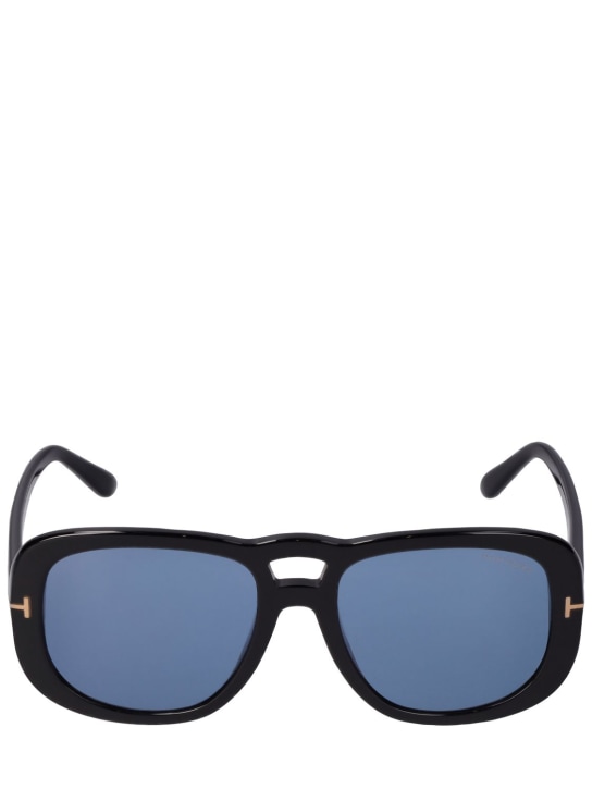 Tom Ford: Billie squared acetate sunglasses - men_0 | Luisa Via Roma