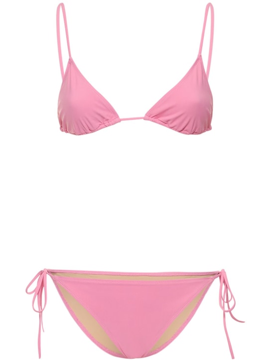 Lido: Triangle-Bikini mit Bindeverschluss „Venti“ - Rosa - women_0 | Luisa Via Roma