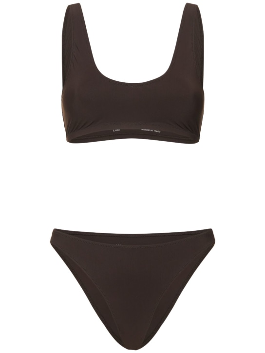Lido: Trentuno bralette bikini - Brown - women_0 | Luisa Via Roma