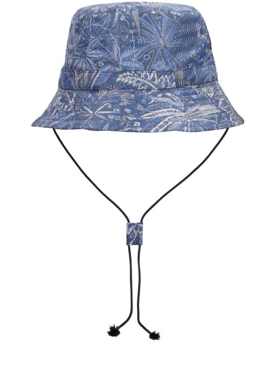 A.P.C.: A.P.C. x Liberty nylon bucket hat - Mavi - men_0 | Luisa Via Roma