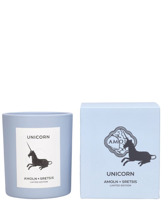 Amoln: 270g Unicorn ltd. ed. scented candle - Blue - ecraft_2 | Luisa Via Roma