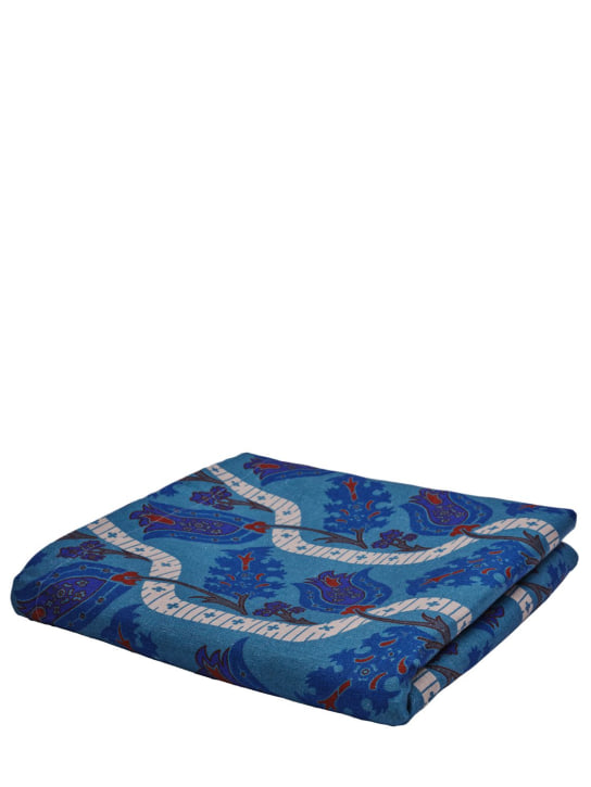 Cabana: Topkapi rectangular tablecloth - Blue - ecraft_0 | Luisa Via Roma
