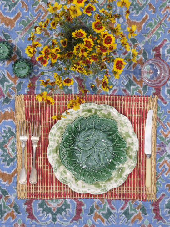 Cabana: Vine Leaf fruit plate - Yeşil - ecraft_1 | Luisa Via Roma