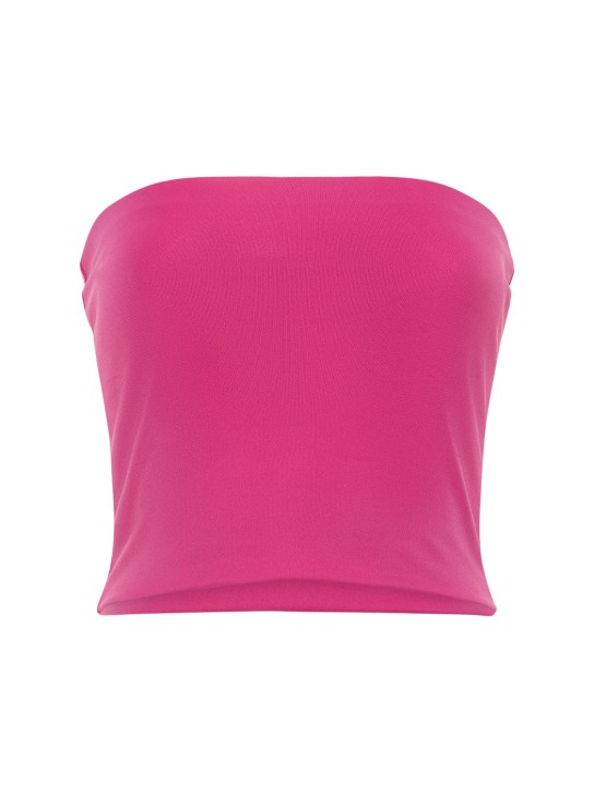 The Andamane: Top Gwen in jersey stretch - Rosa - women_0 | Luisa Via Roma