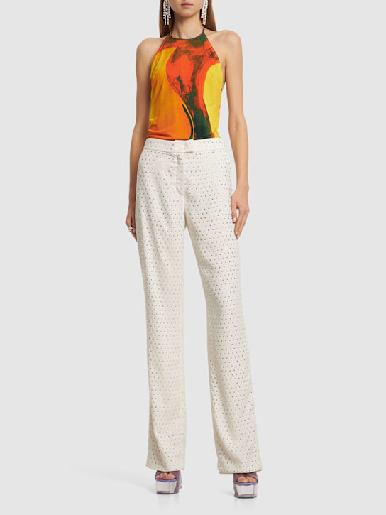 Gladys embellished straight pants - Thumbnail 2