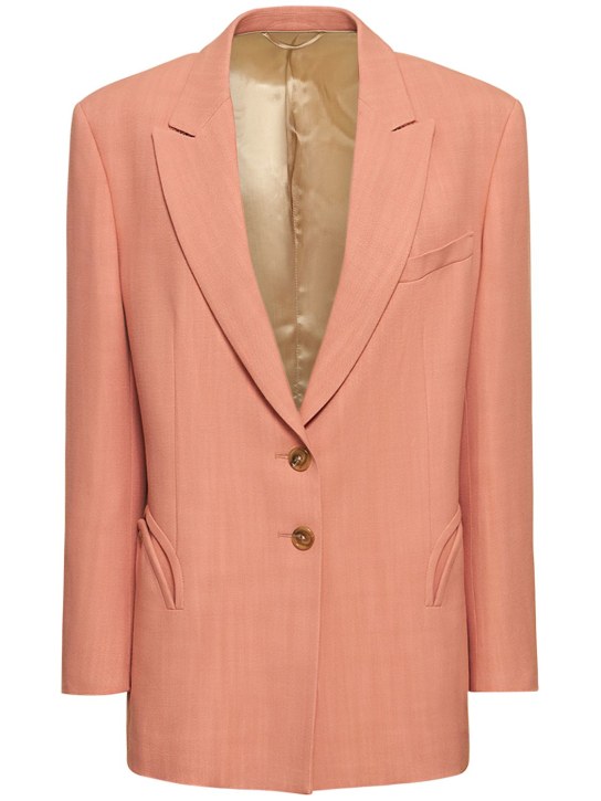 Blazé Milano: Teewa Blossom Tomboy blazer - Pink - women_0 | Luisa Via Roma
