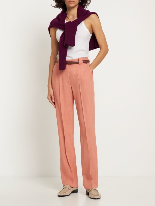 Blazé Milano: Teewe Blossom Percheron pants - Pink - women_1 | Luisa Via Roma