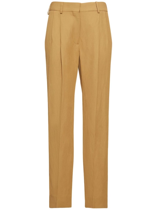 Blazé Milano: Pantalon Sensei Banker - Beige - women_0 | Luisa Via Roma