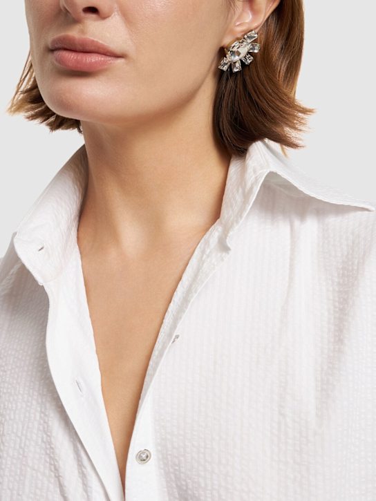 LVR Exclusive Isabel crystal earrings - Thumbnail 2