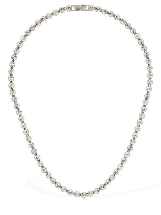 Yun Yun Sun: LVR Exclusive Beatrice crystal necklace - Altın - women_0 | Luisa Via Roma