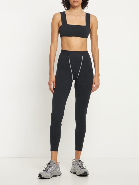 Weworewhat: Cotton bandeau bra top - Grey - women_1 | Luisa Via Roma