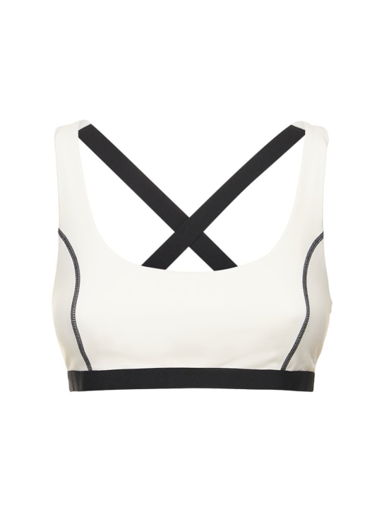 Weworewhat: Active Boxer针织文胸 - 白色 - women_0 | Luisa Via Roma