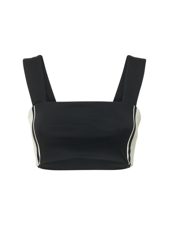 Weworewhat: Longline bandeau top - Black - women_0 | Luisa Via Roma