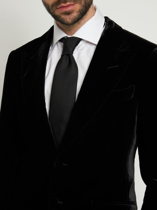 Tom Ford: Cravate en soie 8cm - men_1 | Luisa Via Roma