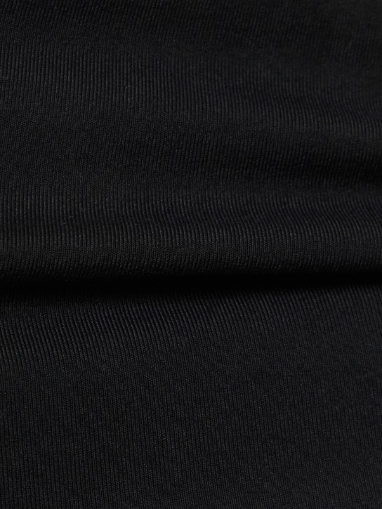 Live The Process: Crescent bra top - Black - women_1 | Luisa Via Roma