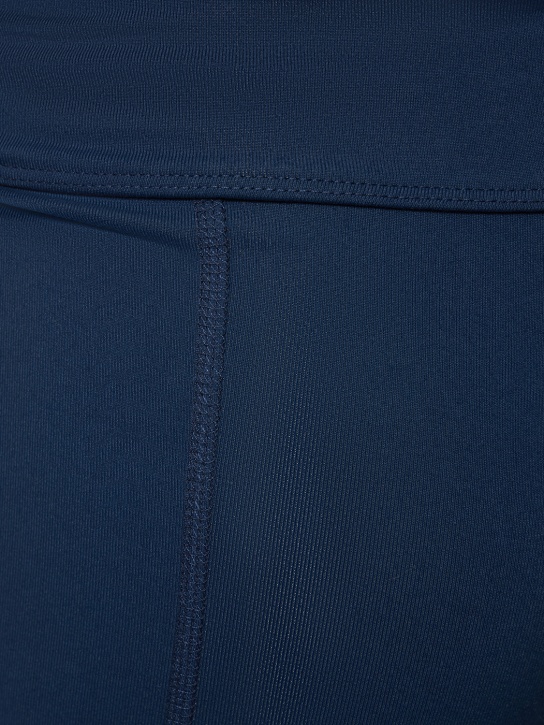 Live The Process: Geometric高腰短裤 - 海军蓝 - women_1 | Luisa Via Roma