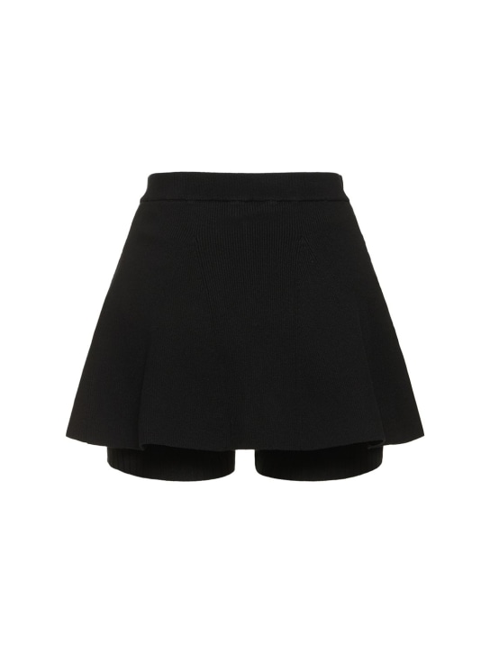 Live The Process: Alba high waist skort - Black - women_1 | Luisa Via Roma