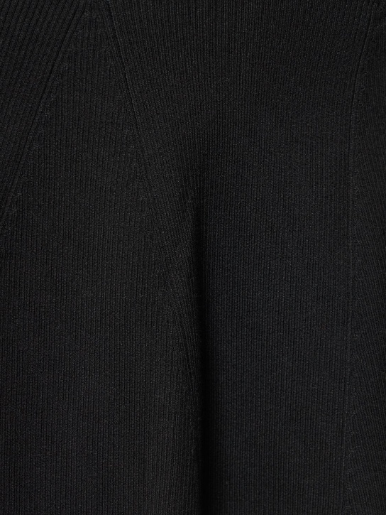 Live The Process: Hochtaillierter Skort „Alba“ - Schwarz - women_1 | Luisa Via Roma