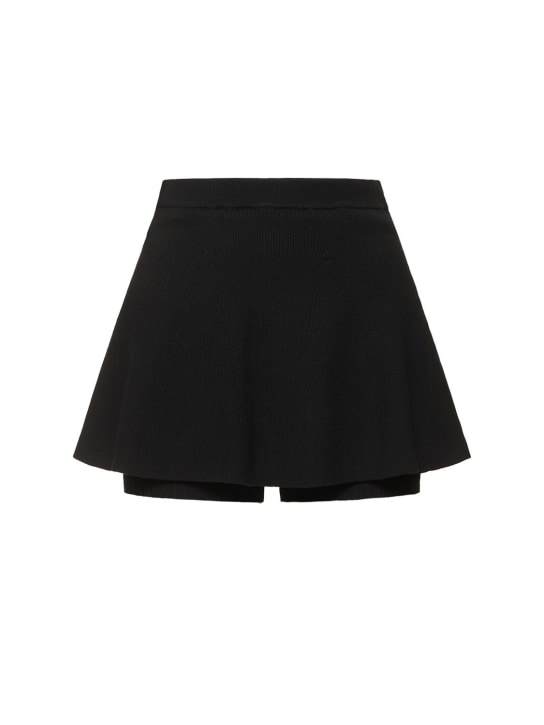 Live The Process: Hochtaillierter Skort „Alba“ - Schwarz - women_0 | Luisa Via Roma