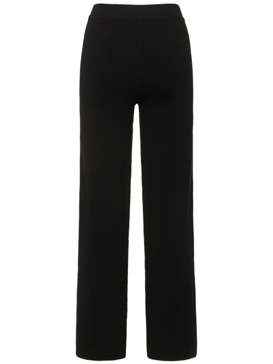 Live The Process: Alba ハイウエストワイドパンツ - ブラック - women_0 | Luisa Via Roma