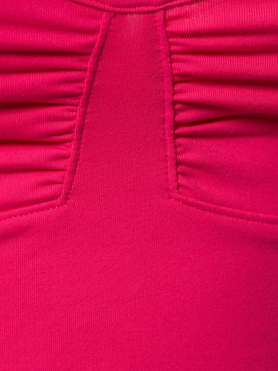 Live The Process: Vega light support bra top - Fuchsia - women_1 | Luisa Via Roma