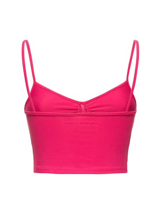 Live The Process: Vega light support bra top - Fuchsia - women_1 | Luisa Via Roma