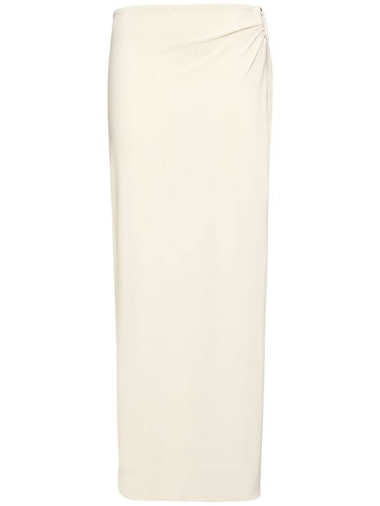 Alex Rivière Studio: Gonna Giorgia con spacco laterale - Bianco - women_0 | Luisa Via Roma