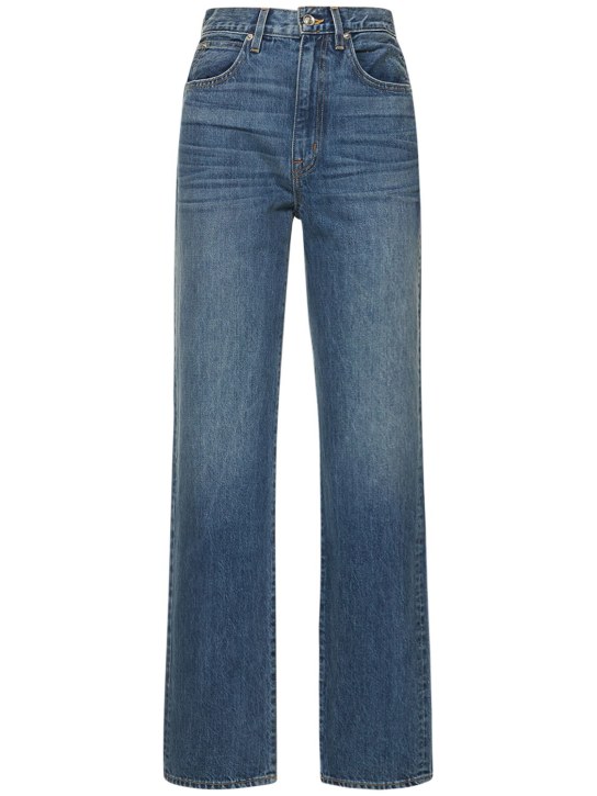 Slvrlake: Jeans rectos London - Azul Claro - women_0 | Luisa Via Roma