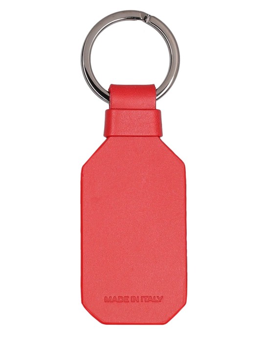 Ferrari: Icon leather key holder - men_1 | Luisa Via Roma