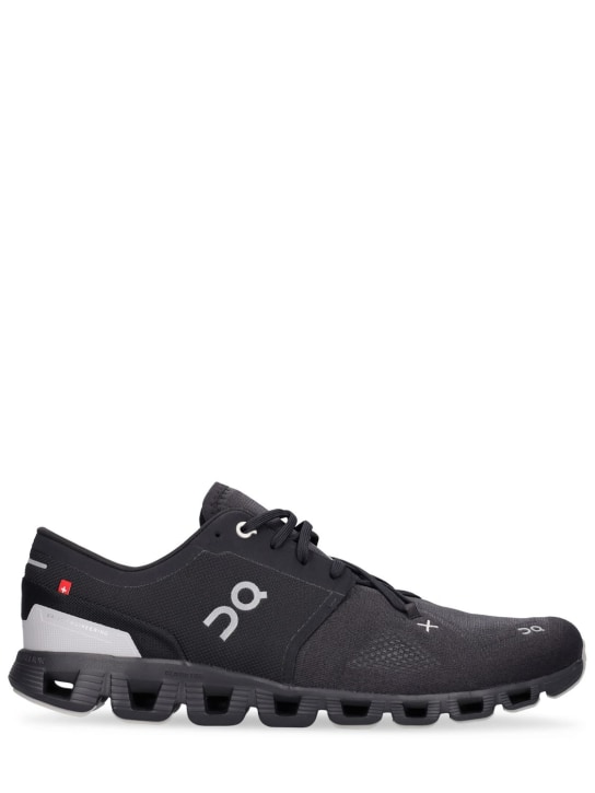 On: Cloud X 3 sneakers - Black - men_0 | Luisa Via Roma