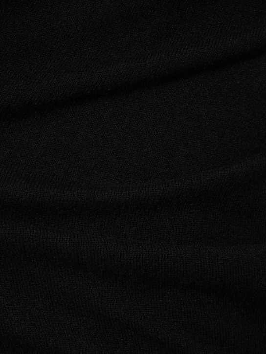 Zegna: Oasi cashmere knit crewneck sweater - Siyah - men_1 | Luisa Via Roma