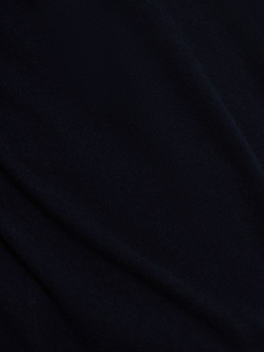 Zegna: Suéter de punto cashmere - Azul Marino - men_1 | Luisa Via Roma