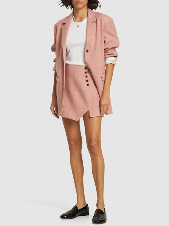 The Garment: Taranto ビスコースミニスカート - ピンク - women_1 | Luisa Via Roma