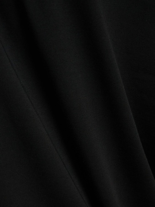 The Row: Ciles long sleeve cotton jersey t-shirt - Siyah - women_1 | Luisa Via Roma
