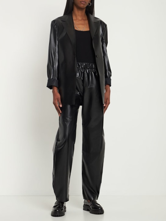 Oil light coated cotton blazer - Thumbnail 2