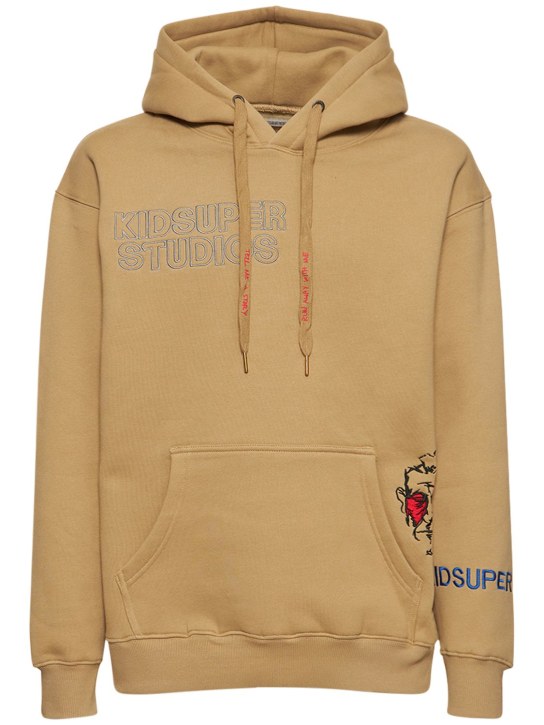 KidSuper Studios: Limeade Super sweatshirt - men_0 | Luisa Via Roma