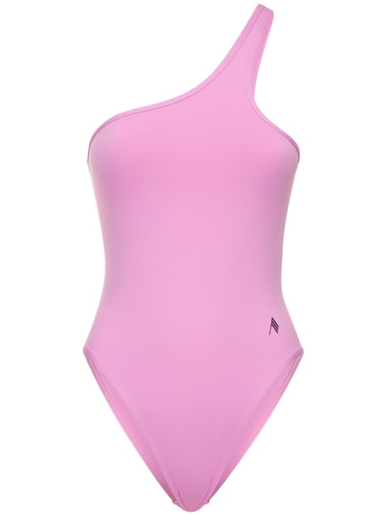 The Attico: One-shoulder one piece swimsuit - Pembe - women_0 | Luisa Via Roma
