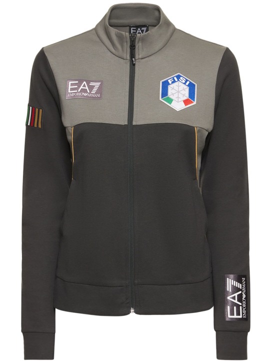 Fisi ventus7 zip up sweatshirt Ea7 Emporio Armani Women