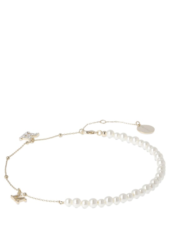 Purelei® Pearlfection - Bracciale con perle d'acqua dolce, in acciaio